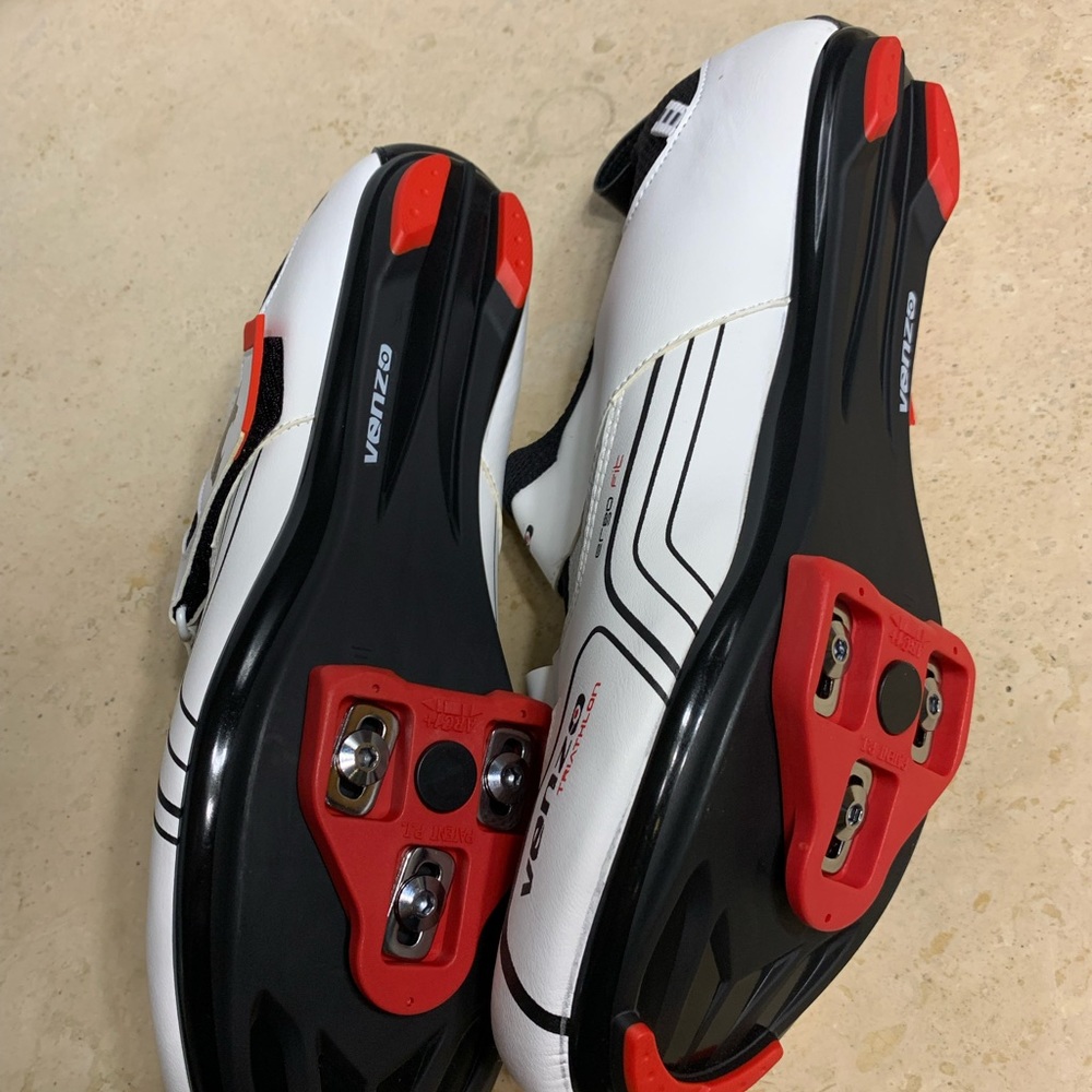 New men’s venzo ergo fit triathlon cycling or spinning shoes 🚵♀️ - Picture 4 of 6